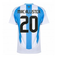 Argentina Alexis Mac Allister #20 Fotballklær Hjemmedrakt Copa America 2024 Kortermet